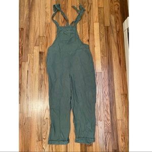 NWT American Eagle Aerie Overalls Olive